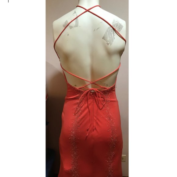 Niki Livas Customizable Strappy Prom Dress - Picture 5 of 5